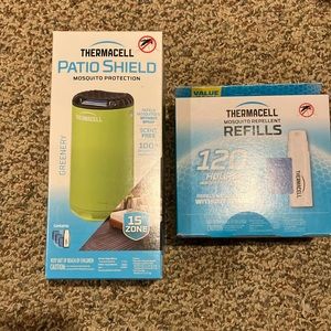 NEW Mosquito patio shield and refills bundle